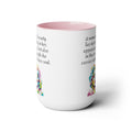 Marilyn Monroe Graphic Mug, A woman's beauty quote