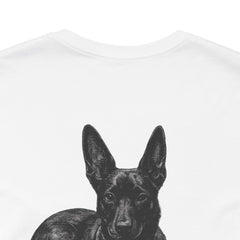 Dog Dad T-Shirt — Personalized Your Dog Image  Tee (Custom Name)