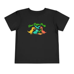 Dino Pizza Party Toddler Tee - Fun Dinosaur Graphic T-Shirt for Kids