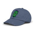 Frankenstein Unisex Distressed Cap