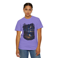 Moonlit Forest T-Shirt – Nature Lover Camping Shirt