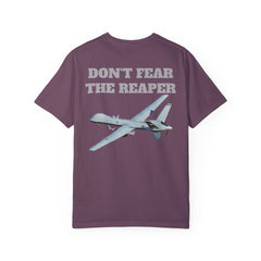 Unisex Garment-Dyed T-Shirt - Don't Fear the Reaper Graphic Tee