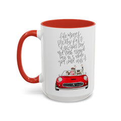 Life Moves Pretty Fast, Ceramic Mug (11oz)