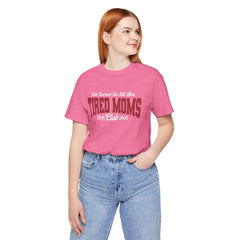 Sleep Deprived Still Alive Tired Moms Club T-Shirt — Funny Vintage Mom Graphic Tee