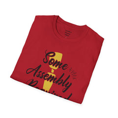 Some Assembly Required - Unisex T Shirt,Amputation Awareness,Limb Loss Awareness,Gift For Her,Gift For Him,Leg Amputee,Arm Amputee