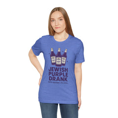 Jewish Purple Drank Tee - Unisex Jersey T Shirt Pure Kosher