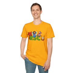 Russell Sage College Mascots Unisex T-Shirt - Personalize your shirt with your grad year by entering it in the notes field before you hit the checkout button