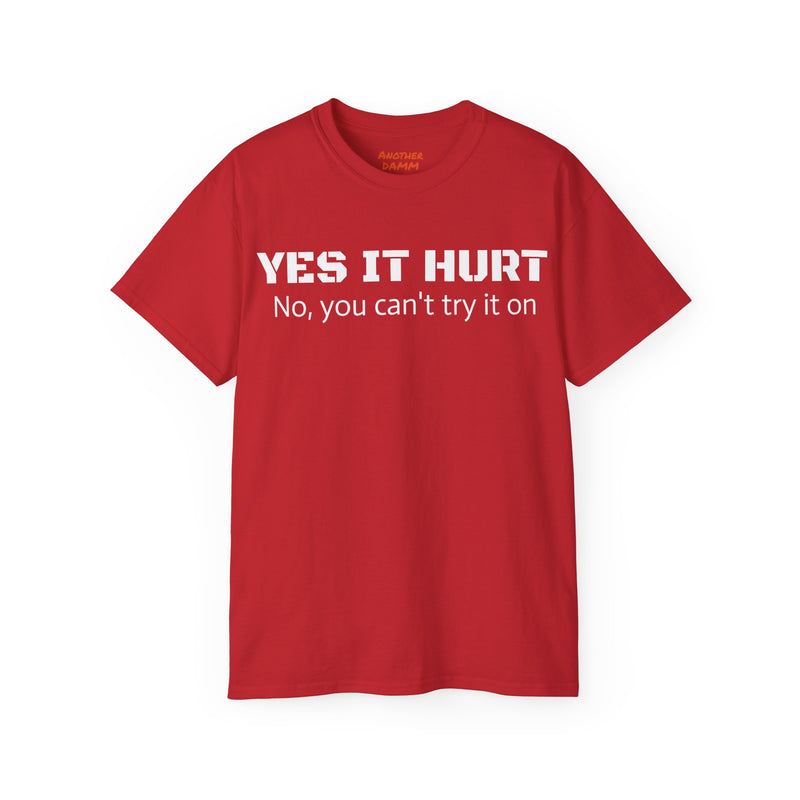 Leg or Arm Amputee Funny Quote - Unisex Ultra Cotton Tee | Amputee Humor,Limb Awareness.Amputee Excuse,Amputee Fun,Gift For Him,Gift For Her