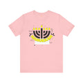 Hanukkah Menorah - Unisex Jersey Short Sleeve Tee