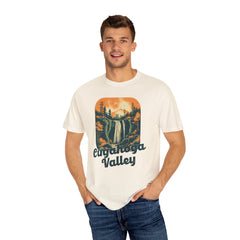 Cuyahoga National Park Graphic, Comfort Colors Soft Relaxed Fit Unisex Garment-Dyed T-shirt