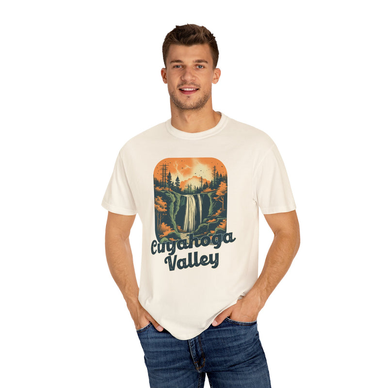 Cuyahoga National Park Graphic, Comfort Colors Soft Relaxed Fit Unisex Garment-Dyed T-shirt