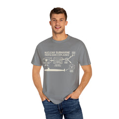 Nautical Science T-Shirt, Unisex Graphic Tee, Marine Themed Apparel, Gift for Engineers, Submarine Enthusiast Shirt, Casual Wear