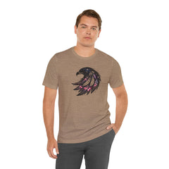 Nature-Inspired Eagle Tee, Boho Style Shirt for Outdoor Lovers, Perfect for Birthdays, Festivals, or Everyday Wear
