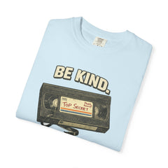 Be Kind Rewind Cassette T-Shirt — Retro 80s Vintage Tape Tee
