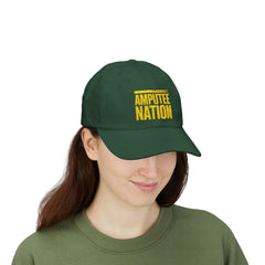 Amputee Nation Classic Dad Cap, Casual Hat for Support, Gift for Amputees, Awareness Cap, Adjustable Dad Hat
