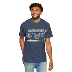 Nautical Science T-Shirt, Unisex Graphic Tee, Marine Themed Apparel, Gift for Engineers, Submarine Enthusiast Shirt, Casual Wear