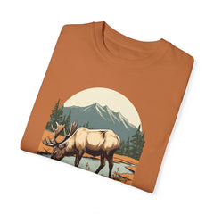 Grand Teton National Park Graphic, Comfort Colors Soft Relaxed Fit Unisex Garment-Dyed T-shirt