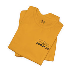 Dog Mom T-Shirt — Personalized Your Dog Image  Tee (Custom Name)