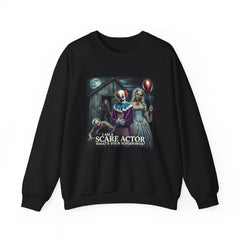Scare Actor Halloween Horror Unisex Heavy Blend™ Crewneck Sweatshirt