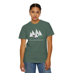 Hempstead Bay Sailing Club T-Shirt — Vintage Sailboat Race Day Tee