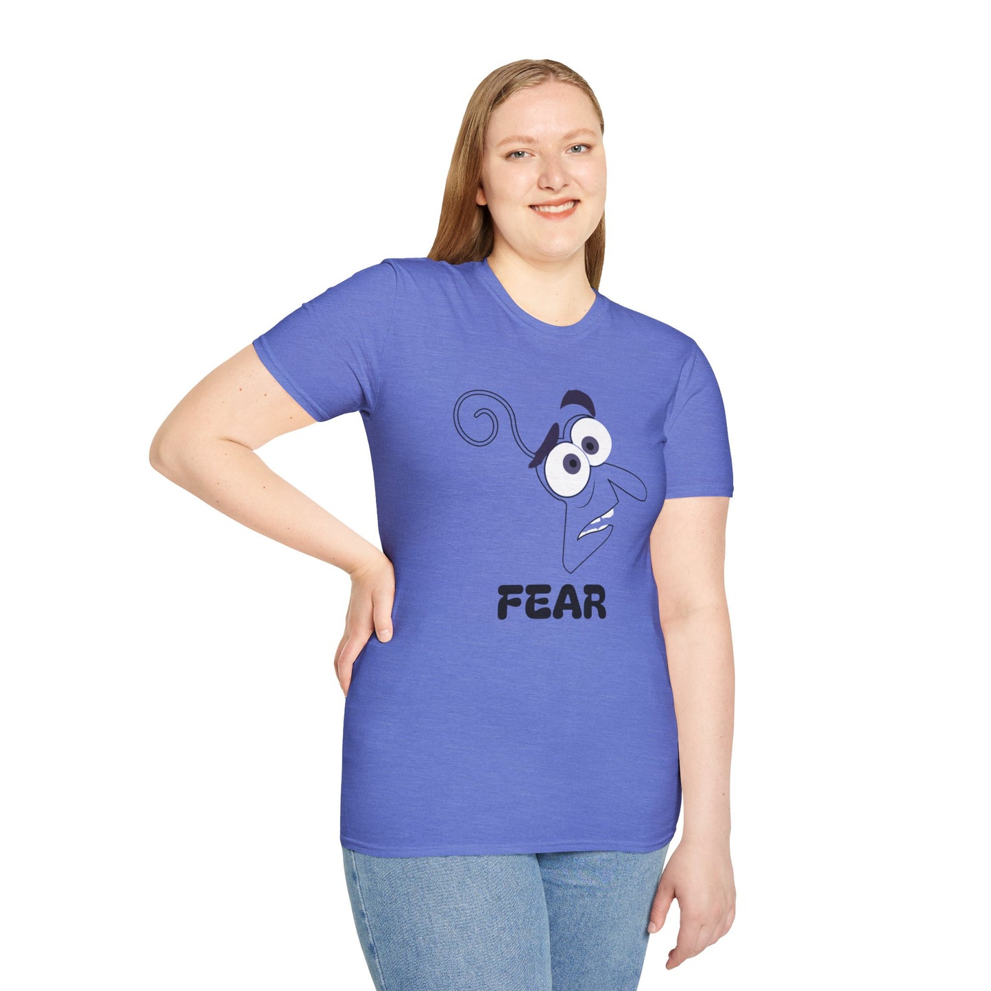 FEAR Emotion Graphic Unisex Softstyle T-Shirt