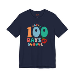 100 DAYS OF SCHOOL - Unisex Jersey Short Sleeve Tee | Elementary School Holiday, Gift For Her, Gift For Him, Teacher Shirt, Classroom Shirt