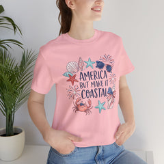 Coastal Fourth of July Tee – "America But Make It Coastal" Graphic T-Shirt