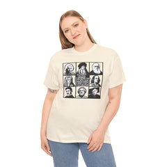 The Brainy Bunch Tee — Vintage Scientist Portraits Graphic T-Shirt