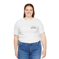 Dog Mom T-Shirt — Personalized Your Dog Image  Tee (Custom Name)