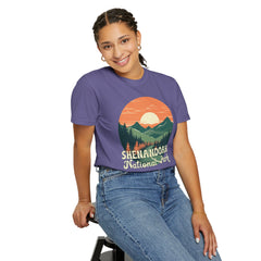 Shenandoah National Park Graphic, Comfort Colors Soft Relaxed Fit Unisex Garment-Dyed T-shirt