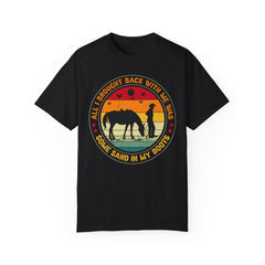 Retro Sand In My Boots Cowboy Rodeo - Graphic Comfort Colors Tee Shirt