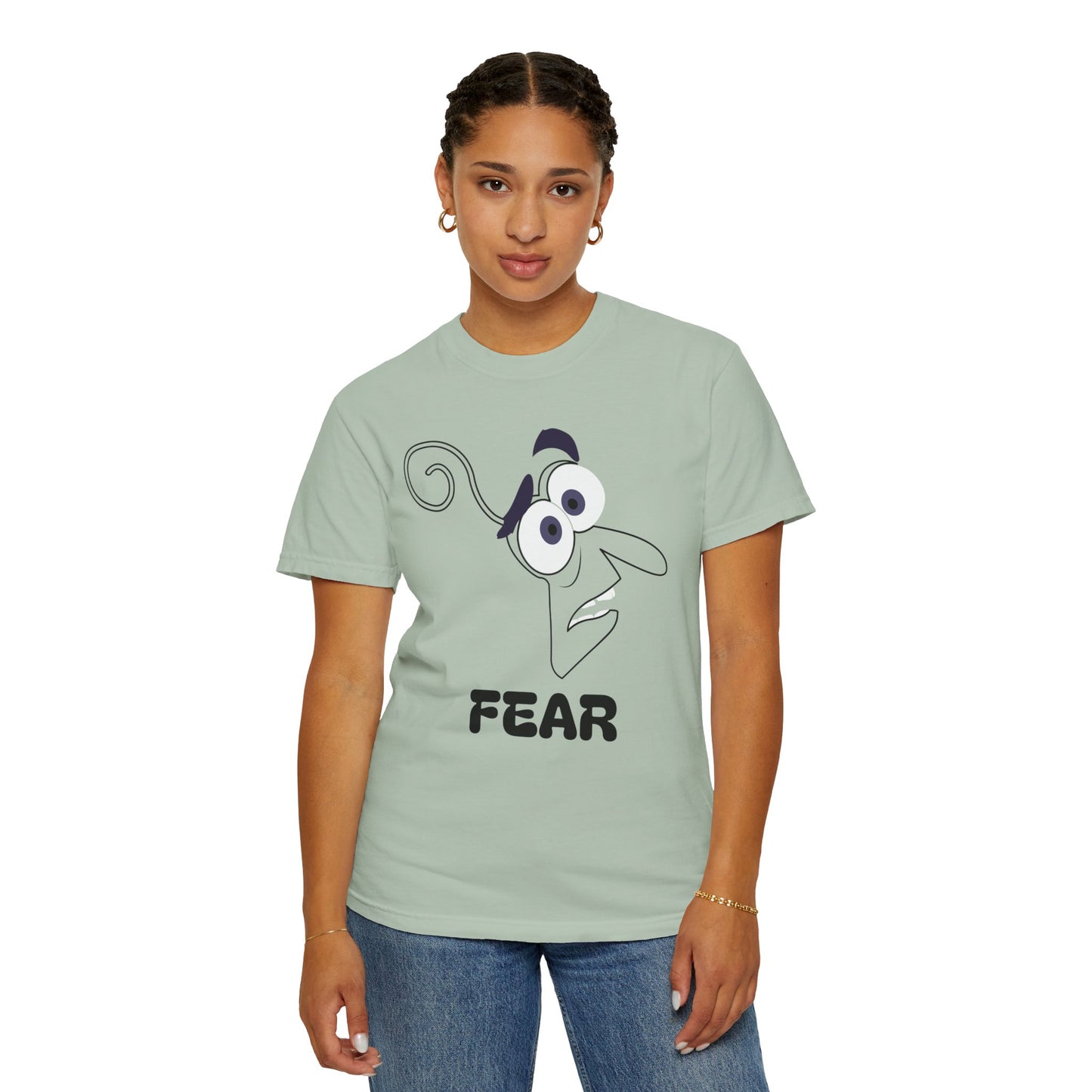 FEAR Emotion Graphic Unisex Comfort Colors Garment Dyed T Shirt