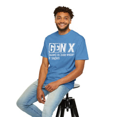 Raised on Hose Water and Neglect — Retro Graphic T-Shirt (Vintage Gift for Gen X)