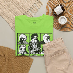 The Brainy Bunch Tee — Vintage Scientist Portraits Graphic T-Shirt