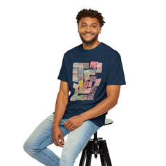 Classic Rock Concert Tickets  Garment-Dyed T-shirt