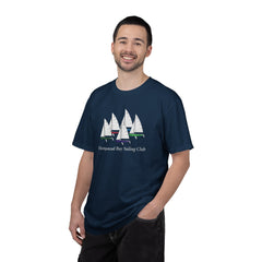 Hempstead Bay Sailing Club T-Shirt — Vintage Sailboat Race Day Tee