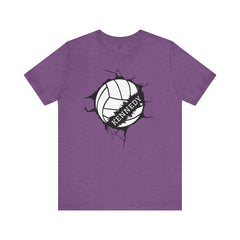 Personalized Name Volley Ball Unisex Tee Shirt