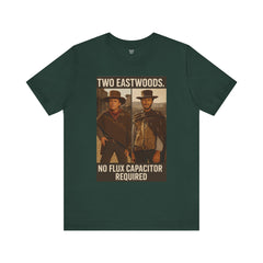 Vintage Western T-Shirt - Two Eastwoods - No Flux Capacitor Required
