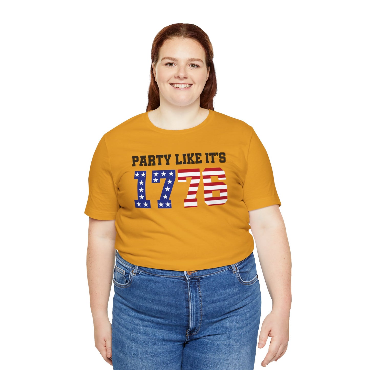 Party Like Its 1776, Graphic Unisex Jersey Short Sleeve Tee