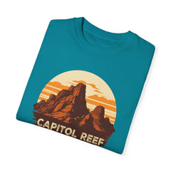 Capitol Reef National Park Graphic, Comfort Colors Soft Relaxed Fit Unisex Garment-Dyed T-shirt