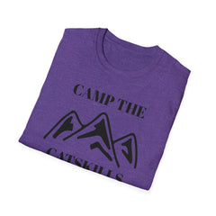 Camp The Catskillsi Unisex Softstyle T-Shirt  Catskill Mountains New York