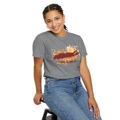 Long Island NY Comfort Colors Garment-Dyed T-shirt with Long Island Ice Tea Cocktail Recipe on Back