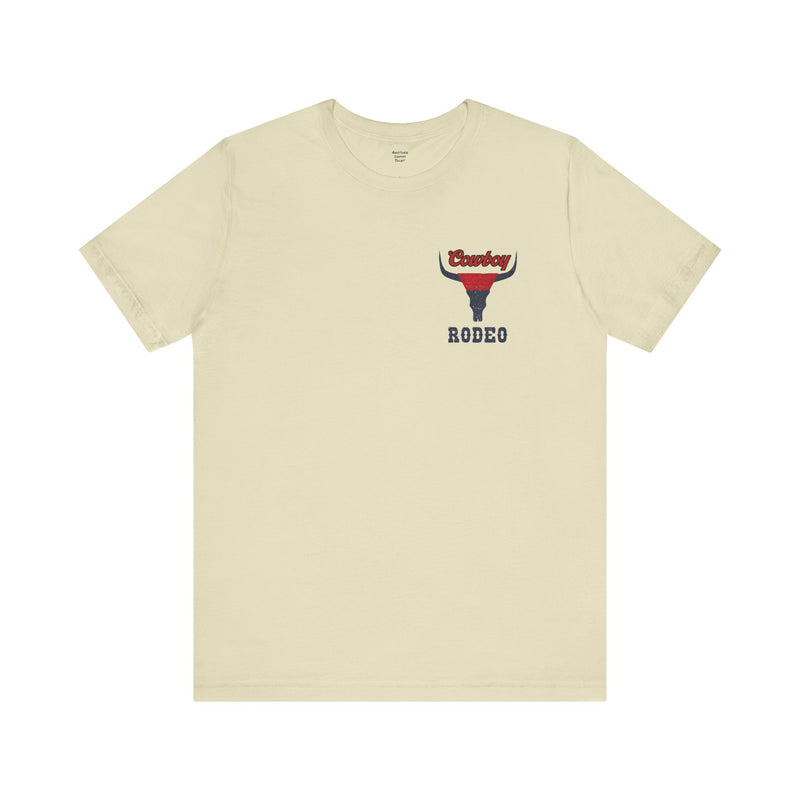 Cowboy Rodeo Vintage Style Graphic TShirt (Printed In England)