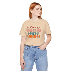 Groovy Four Questions Passover Unisex Tee