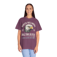 Your Home Town Personalized Eagle T‑Shirt — "Small Town, Big Heart"