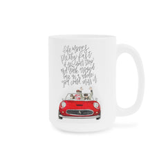 Life Moves Pretty Fast - Ceramic Mugs (11oz\15oz\20oz) Ferris Beuller / Movie Quote / Unique Gift / Gift for him / Gift for Her / 80s Movie