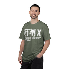 Raised on Hose Water and Neglect — Retro Graphic T-Shirt (Vintage Gift for Gen X)