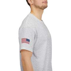 SUBMARINER RED Friday T Shirt with Fouled Anchor, American Flag, FBM / Boomer Silhouette. Remember Everyone Deployed, Dolphins