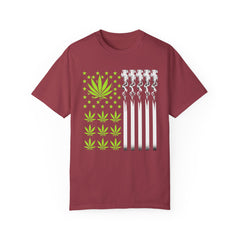 WEED FLAG - Comfort Colors Garment Dyed Shirt