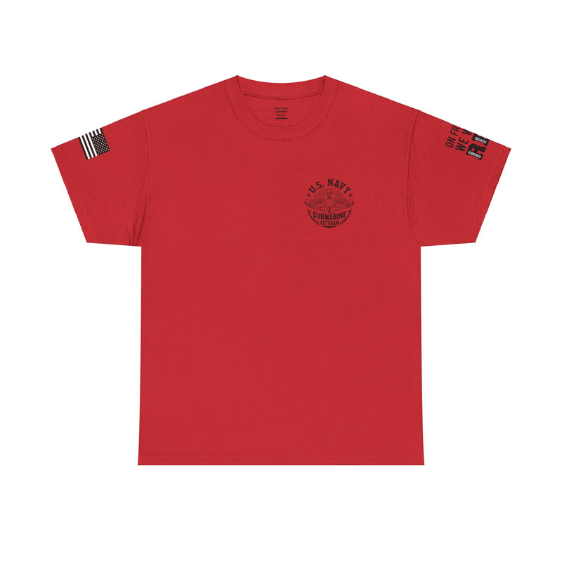 Red Friday Tee, Submariner Shirt, Fouled Anchor Tee, Boomer Silhouette Tee, Dolphins Design Shirt, Red Friday Apparel, Red Friday Tee